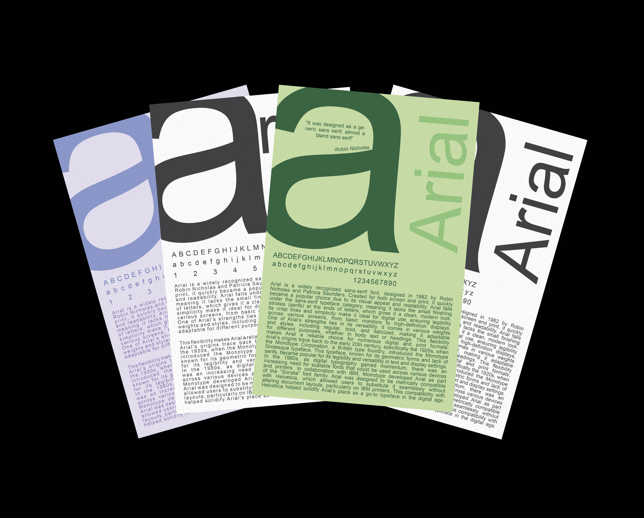 Type Specimen Posters