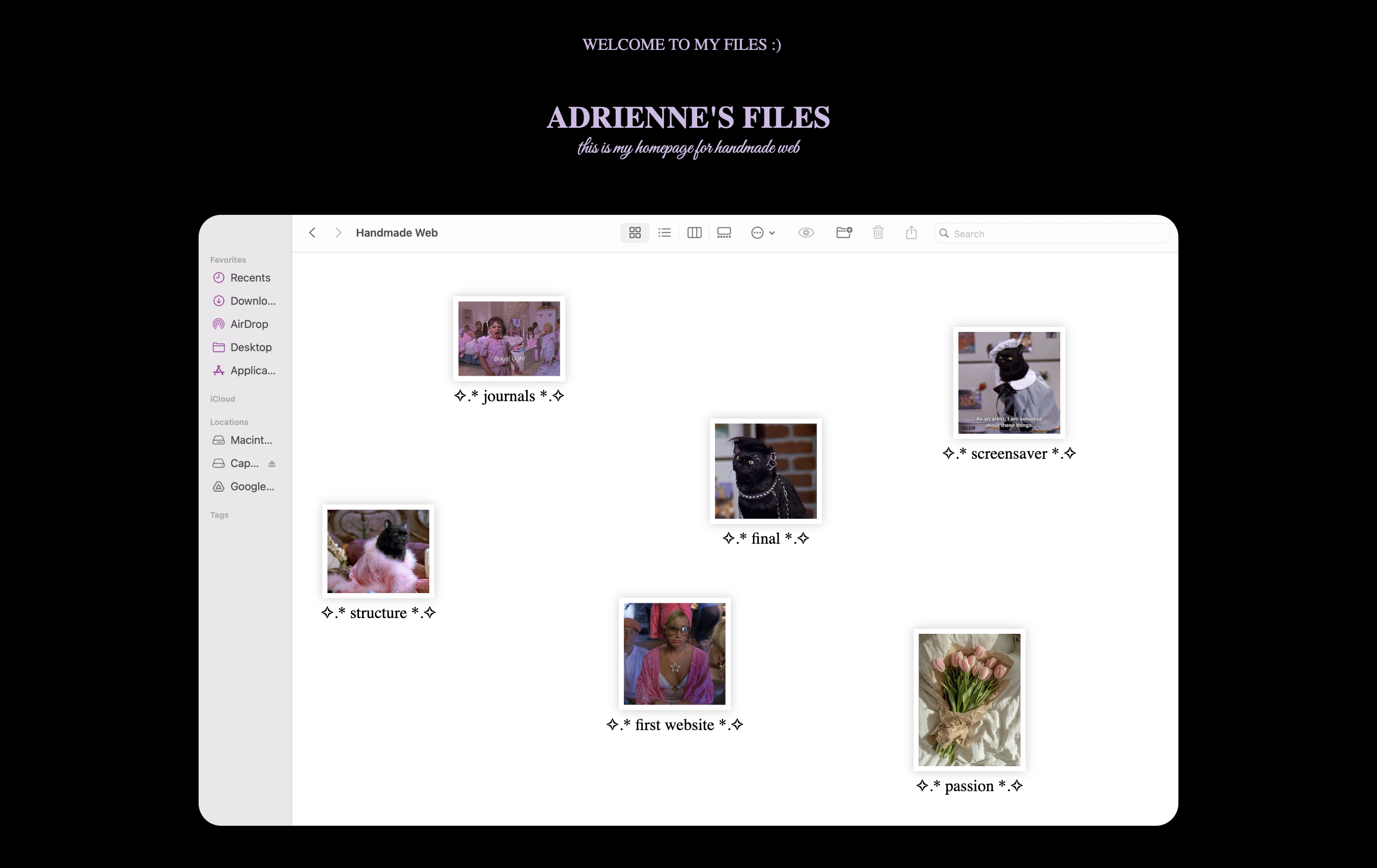 Website project 1 preview